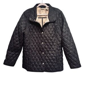 L.L. Bean Black Quilted Jacket
